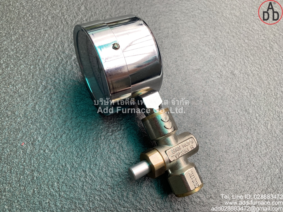 Pressure Gauge With Push Button Valve 3/8inch (4)